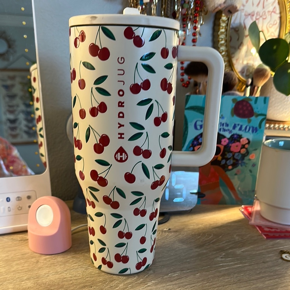 HydroJug Cherry Pattern Tumbler